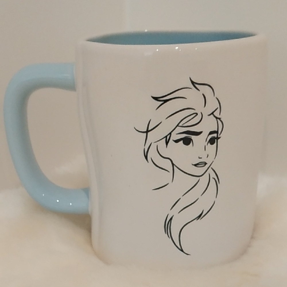 Rae Dunn Magenta Disney Frozen Ice Queen Elsa Farmhouse Mug
